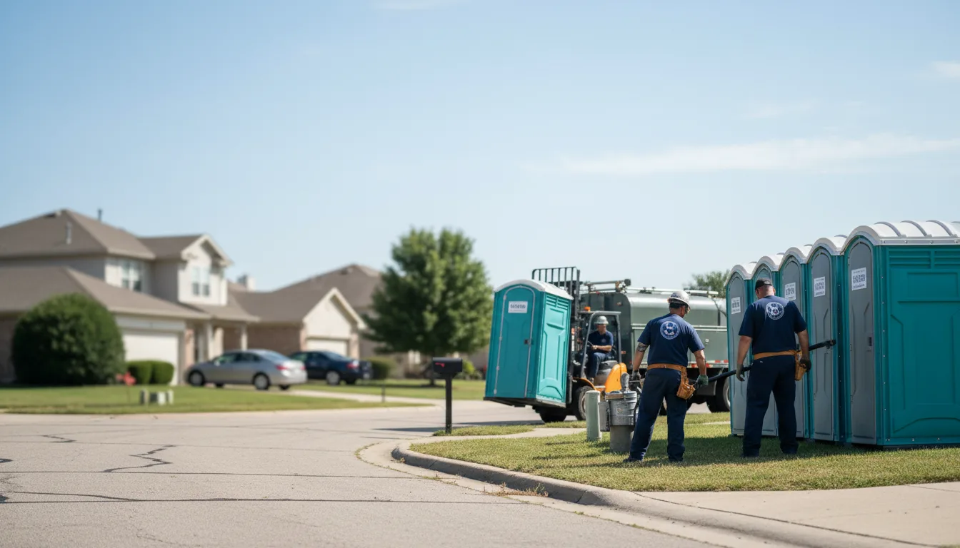 Porta Potty Rental in Cary, IL near me